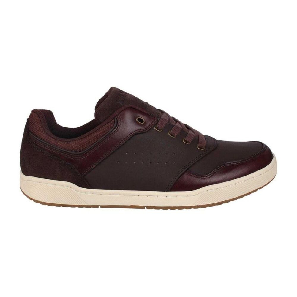 Kangol Mens Canary Leather Sneakers / Brown